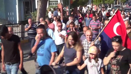 Çocuk ve kadın istismarı ve İremsu için düdüklü protesto