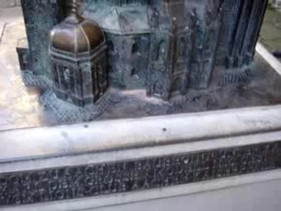 maquette de la cathédrale d'Aachen