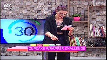 Cupcake Wrapper Challenge With Tyler (Baha) Mbaya