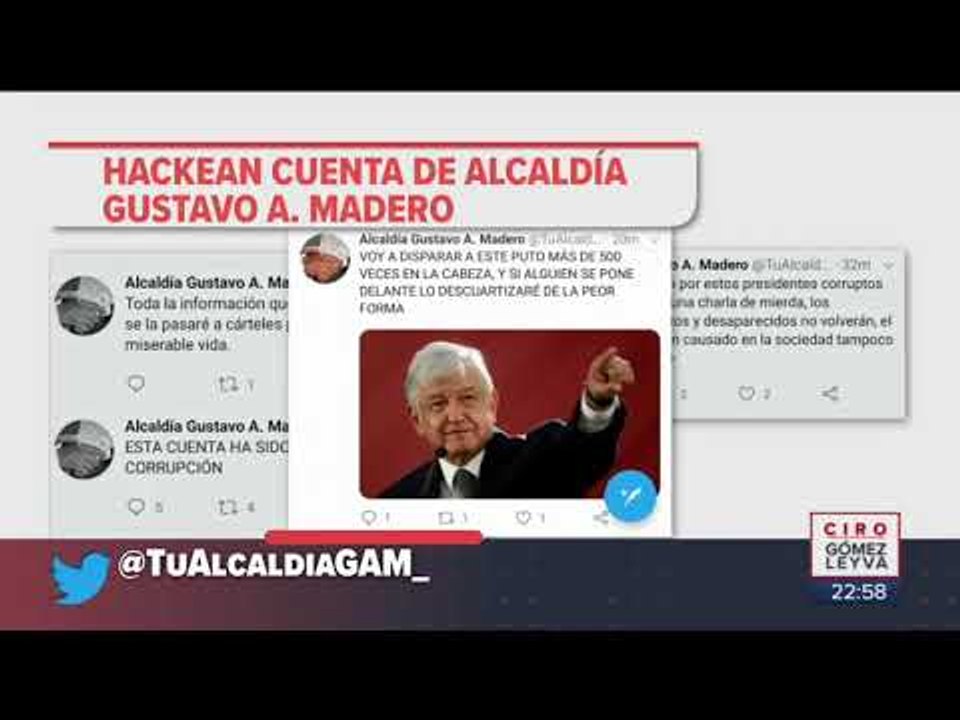 Otra vez, hackers amenazan de muerte a López Obrador | Noticias con Ciro Gómez Leyva