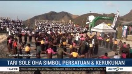 Tarian Sole Oha Buka Festival Tiga Gunung di Lembata