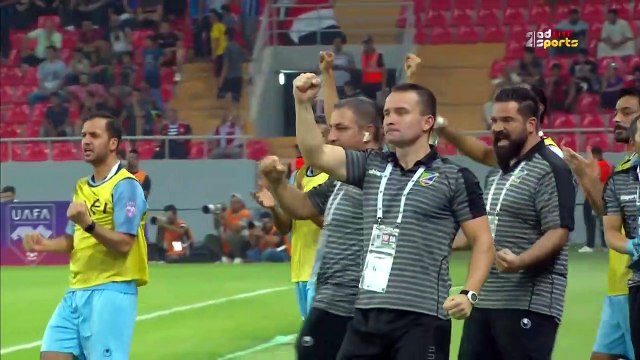 مبارا ه نادي القوه الجويه العراقي ونادي السالميه الكويتي في بطوله كاس محمد السادس للانديه الابطال الشوط الاول 2019-08-29-