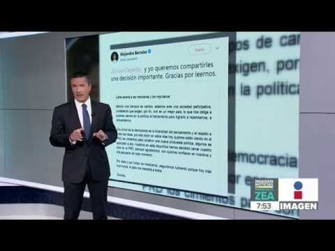Alejandra Barrales y Juan Zepeda renuncian al PRD | Noticias con Francisco Zea