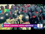Difunden videos de agresiones contra periodistas en la estación migratoria Siglo XXI