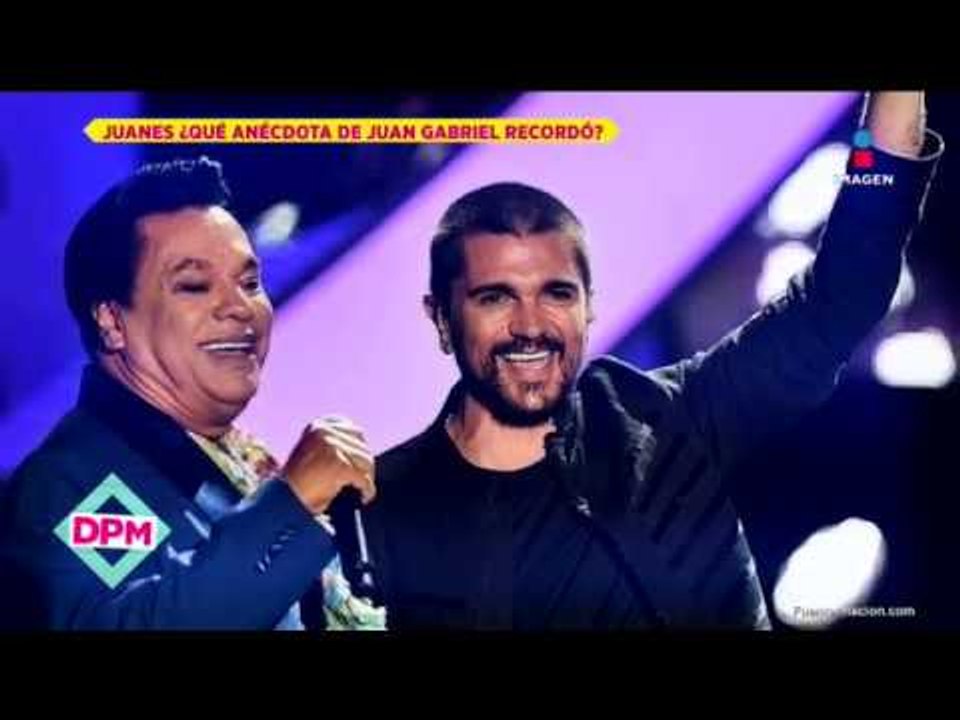 Así fue como Juanes vio por última vez a Juan Gabriel antes de su partida | De Primera Mano
