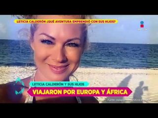 ¡Lety Calderón habla de sus vacaciones por África y Europa! | De Primera Mano