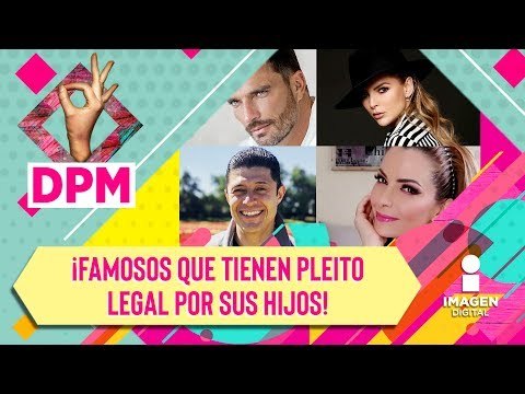 ¡Famosos en pleitos legales para poder ver a sus hijos! | De Primera Mano