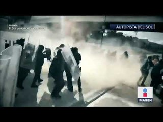 Policías replegaron bloqueo de maestros en la Autopista del Sol | Noticias con Ciro Gómez Leyva
