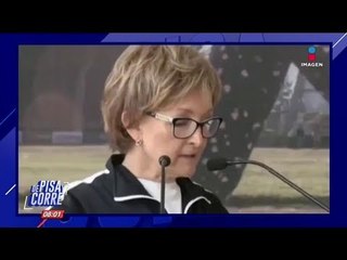 Marcela González Salas reconoce "brazadas" de atleta paralímpico | De Pisa y Corre