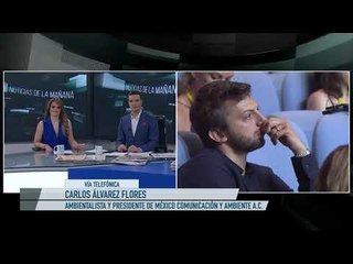 Incendio del Amazonas amenaza también al agua, afirma Carlos Álvarez