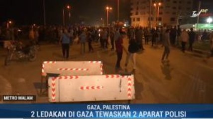 Dua Polisi Tewas Akibat Ledakan di Jalur Gaza