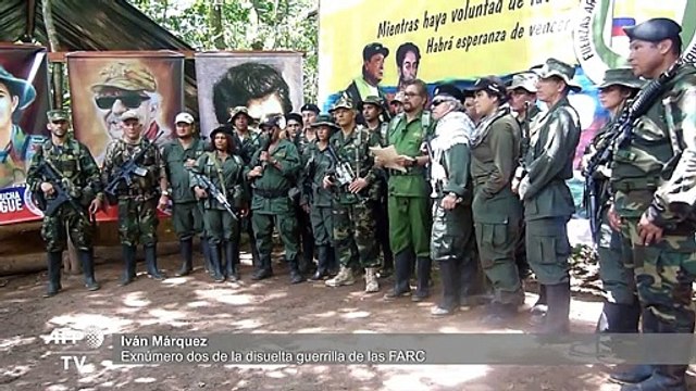 Exjefes de FARC que se marginaron de paz anuncian nueva rebelión armada en Colombia