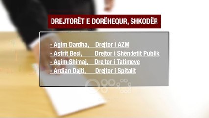 RTV Ora - Emrat e drejtorëve që dhanë dorëheqjen në Shkodër
