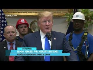 Download Video: Trump elimina protección a niños migrantes enfermos; reportaje de El Heraldo TV