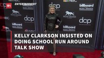Kelly Clarkson's Kids Come Before A Talk Show