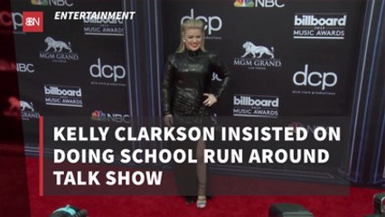 Kelly Clarkson's Kids Come Before A Talk Show