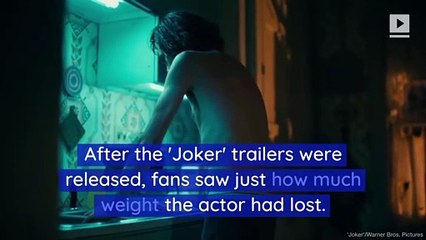 Joaquin Phoenix Lost 52 Pounds for 'Joker'
