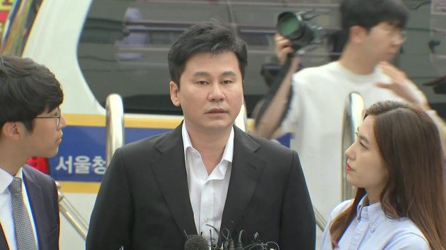 '원정 도박' 혐의 양현석 경찰 출석... 성실히 조사받겠다 / YTN