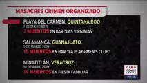 Las seis masacres más recientes en México