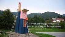 Slovenian village divided over Trump 'statue of liberty'