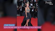 Sofia Richie Wears Crop Top and High-Low Skirt at Venice Film Festival Gala