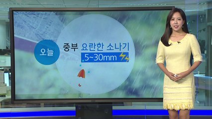 [날씨] 오늘 중부 소나기, 큰 일교차...주말 늦더위 / YTN