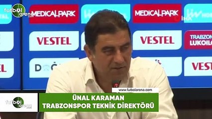 Ünal Karaman: "Zamana ihtiyacımız var"