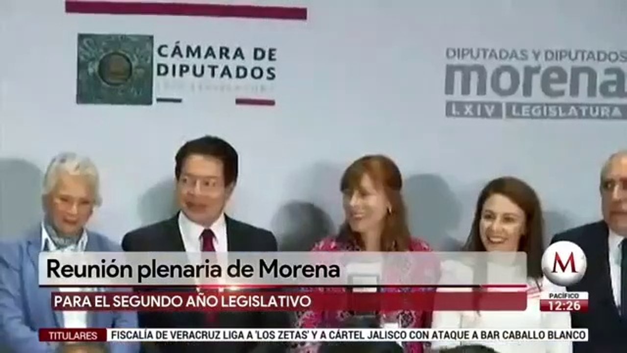 AMLO se reune con diputados y senadores de Morena para revisar agenda legislativa