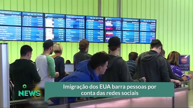 Imigração dos EUA barra pessoas por conta das redes sociais