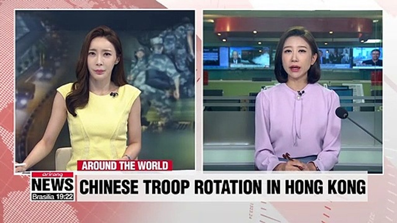 Chinese state TV has showed what it asserts was "a routine rotation" of military troops and equipment into a garrison in Hong Kong. This development is naturally raising concerns in the territory that has been rocked by pro-democracy protests for weeks an