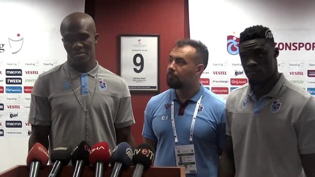 Trabzonspor-AEK maçının ardından - Ekuban-Nwakaeme