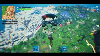 Fortnite SeasonX - Search Between a Rotary Phone, A Fork knife & Hilltop House