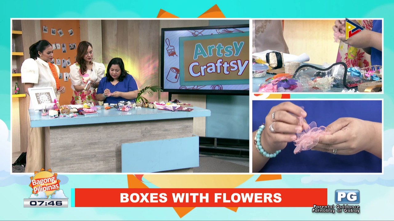 ARTSY CRAFTSY: Boxes with flowers