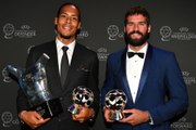 Virgil van Dijk beats Ronaldo and Messi to pick up UEFA Men's Player of the Year award