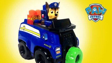 Download Video: Paw Patrol Ionix Jr Chase Police Cruiser Construction Blocks Unboxing Demo Review