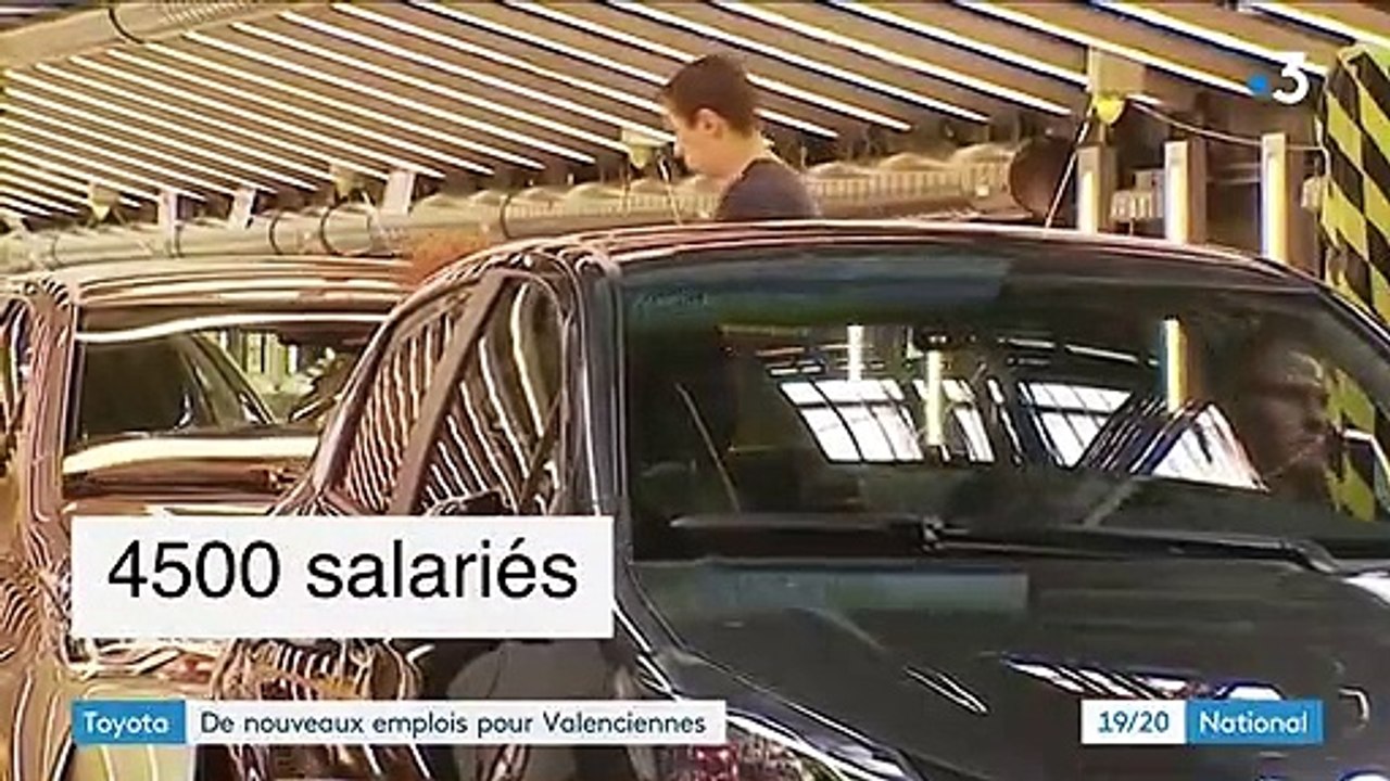 Automobile : Toyota annonce la création de 500 emplois dans son usine de Valenciennes