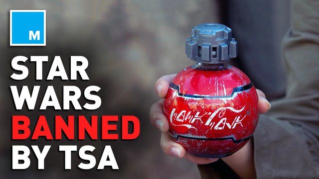Galaxy’s Edge Coke bottles banned by TSA