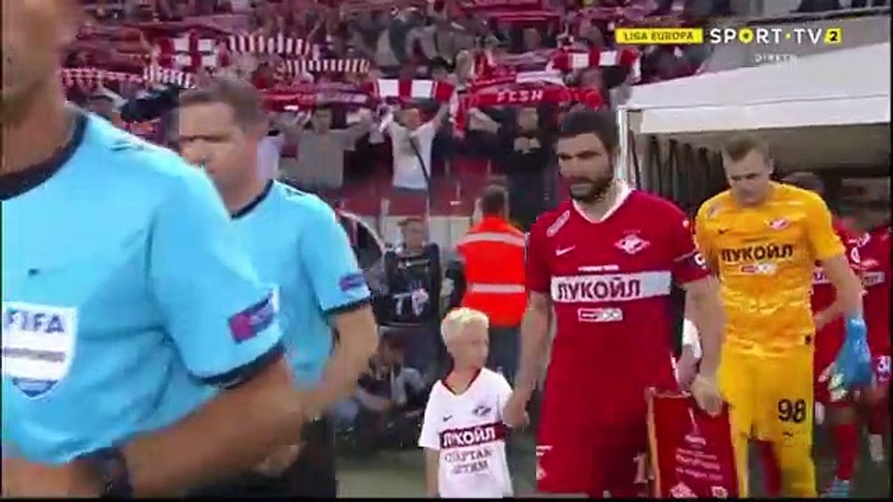 spartak moscow vs braga 1-2 highlights & all goals