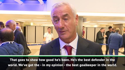 Amazing for van Dijk to beat Ronaldo and Messi - Rush