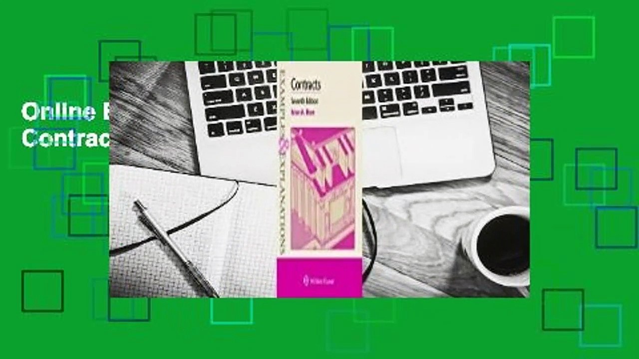 Online Examples & Explanations for Contracts  For Online