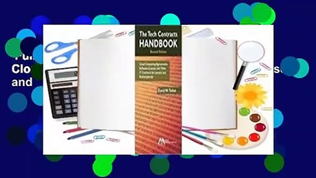 Full version  The Tech Contracts Handbook: Cloud Computing Agreements, Software Licenses, and