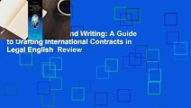 Legal Research and Writing: A Guide to Drafting International Contracts in Legal English  Review