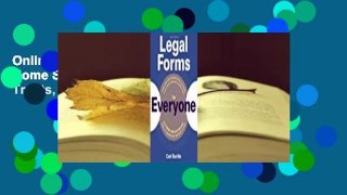 Online Legal Forms for Everyone: Leases, Home Sales, Avoiding Probate, Living Wills, Trusts,