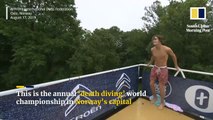 ‘Death diving’ world championship in Norway