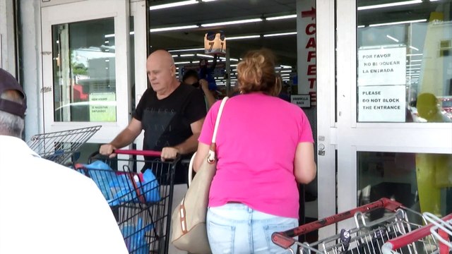 Miami residents prepare for Hurricane Dorian