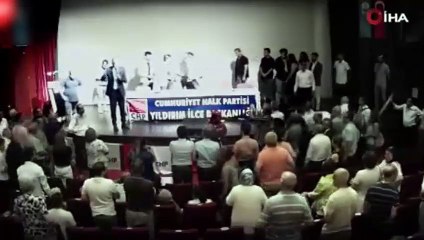 Kaftancıoğlu’nun katıldığı toplantıda CHP’liler birbirine saldırdı!