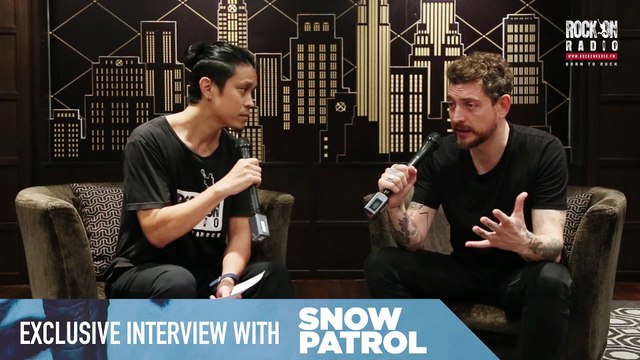 EXCLUSIVE INTERVIEW WITH SNOW PATROL