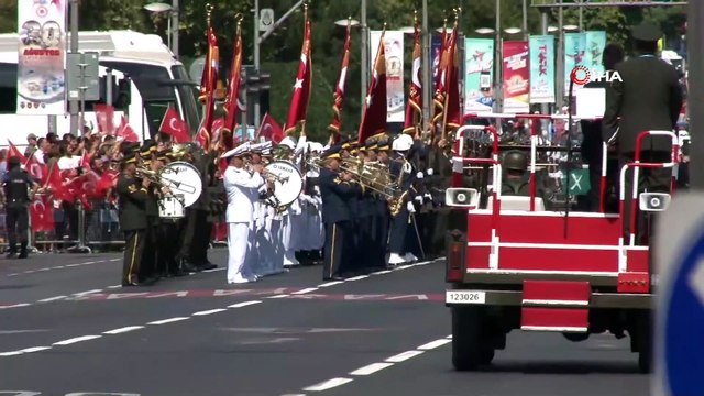 - Vatan Caddesi'nde 30 Ağustos Zafer Bayramı töreni düzenleniyor