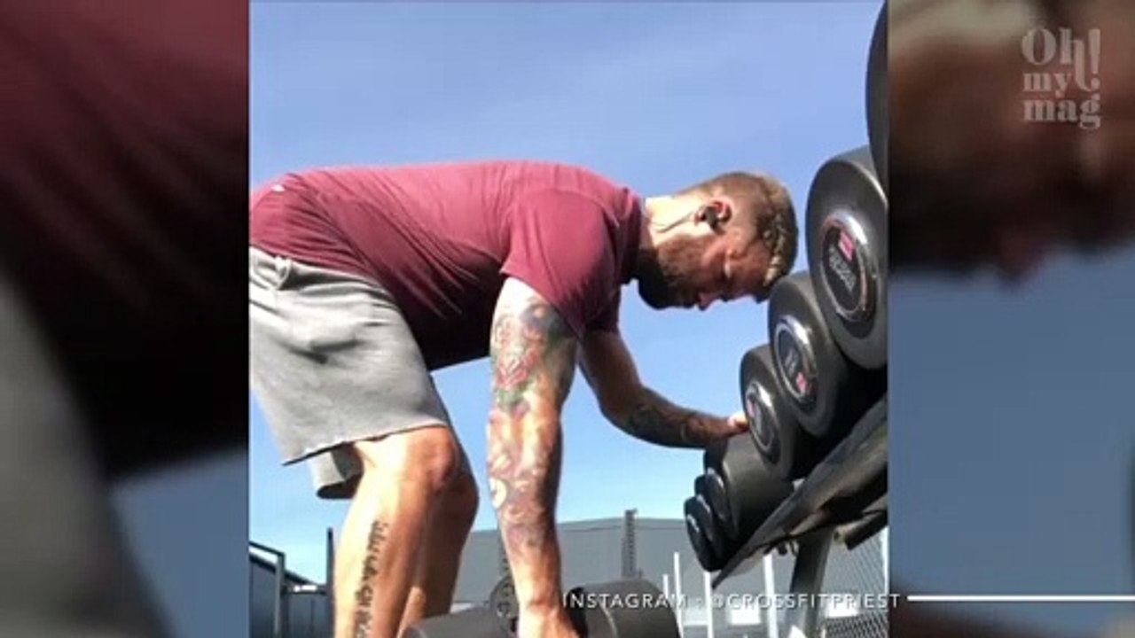 El cura sueco que practica crossfit y triunfa en Instagram por su guapura