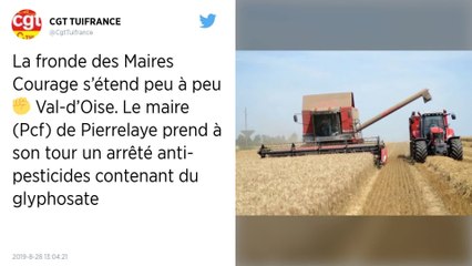 Contre les pesticides, des dizaines de maires montent au front